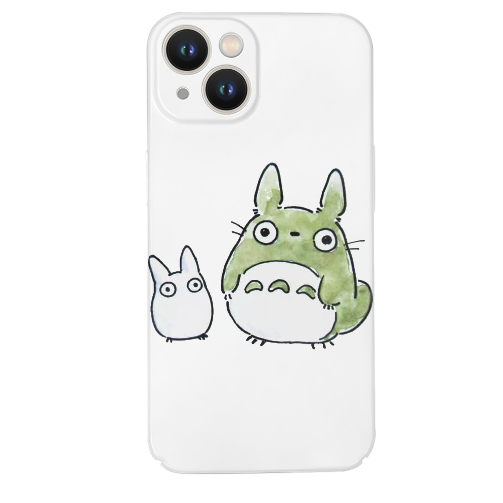 （画像用） となりのトトロ 草壁メイ 草壁サツキ My Neighbor Totoro Satsuki Kusakabe Mei Kusakabe 【iPhone 14シリーズ対応】ハードケース